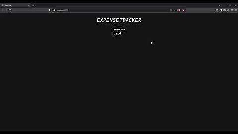 Make your own expense tracker App  | Track Expenses in Real-Time ( 2025 Project for Freshers )