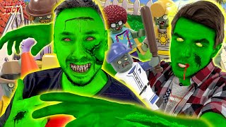 Папа Боб И Папа Роб: Lego Зомби Против Растений: Лучшие Видео Plants Vs Zombies! @Papadoma1