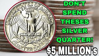 VERY Expensive Top 6 Washington Quarter Dollar Coins Worth A lot of moneyCoins Worth money!