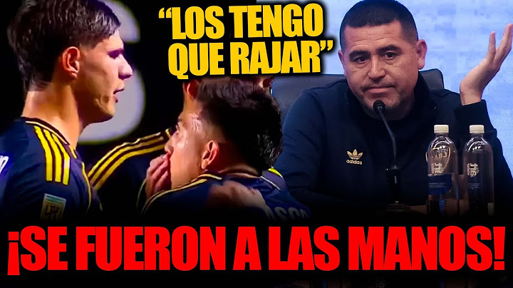 🚨 ESCÁNDALO EN BOCA ¡Se PELEARON entre SUS PROPIOS jugadores!