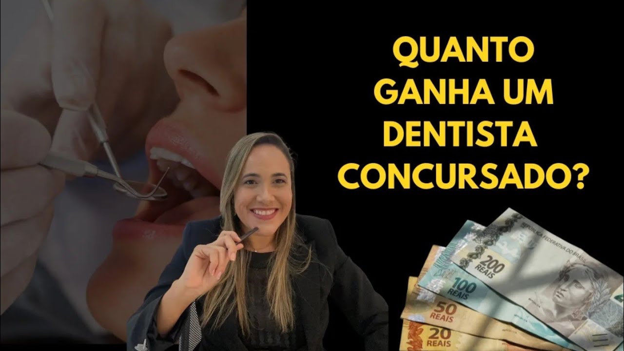 Quanto ganha um dentista concursado? - YouTube