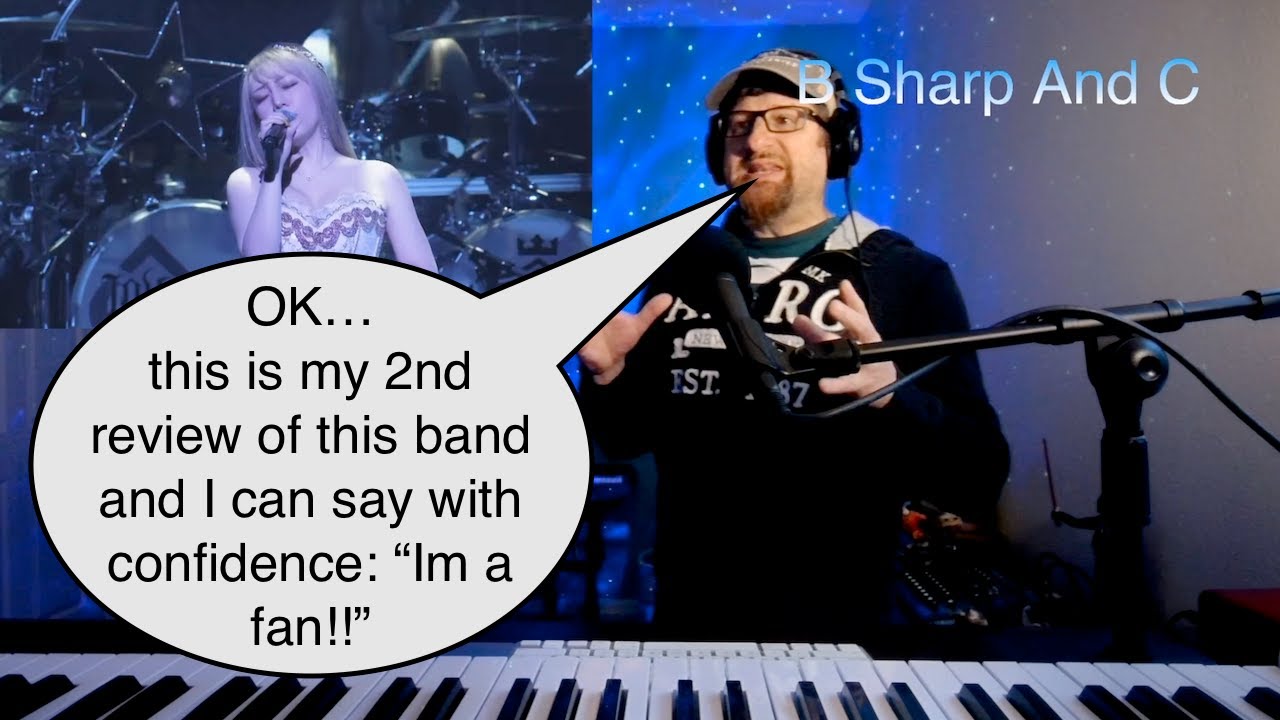 B Sharp And C Lovebites Perform LOVEBITES A Frozen Serenade 2021 LIVE in Tokyo with lyrics