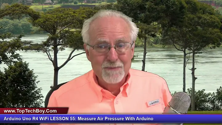Arduino Uno R4 WiFi LESSON 55: Measure Air Pressure With Arduino