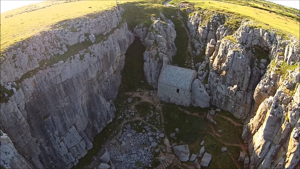 St Govans chapel Pembrokeshire