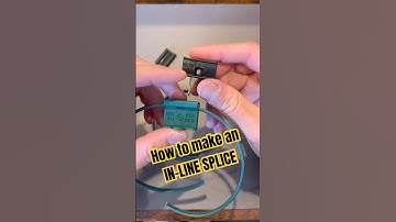 How To Make an In-Line Splice with SPT-1 Gilbert Plugs (Vampire Plugs)