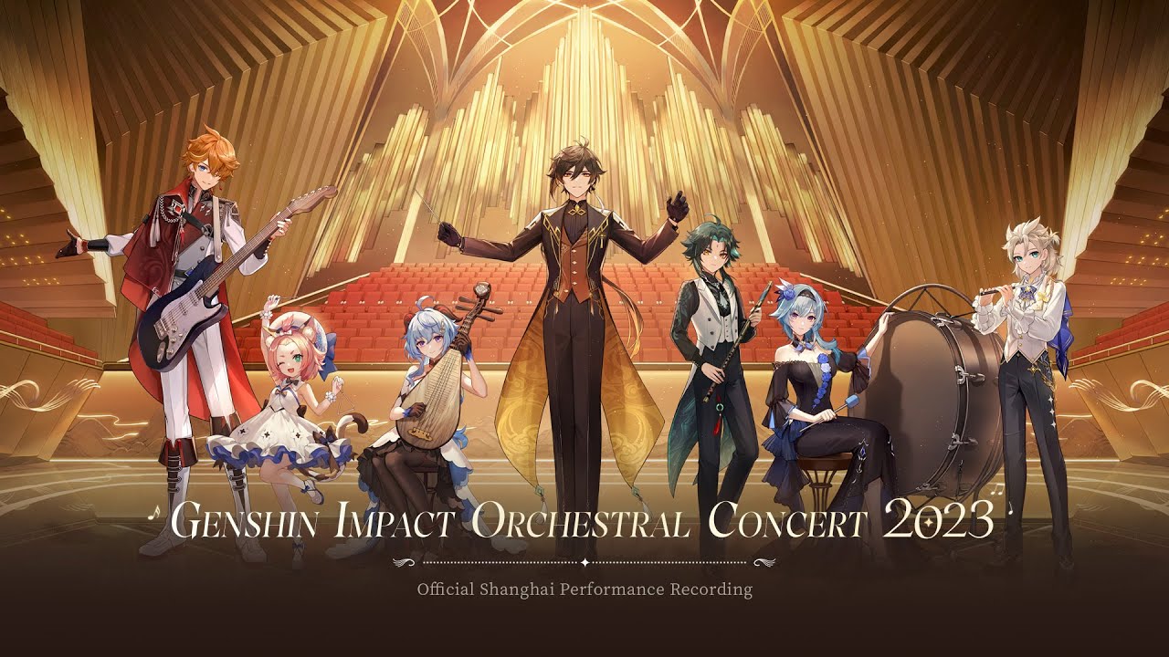 Genshin Impact Orchestral Concert 2023 Official Shanghai Performance  Recording 