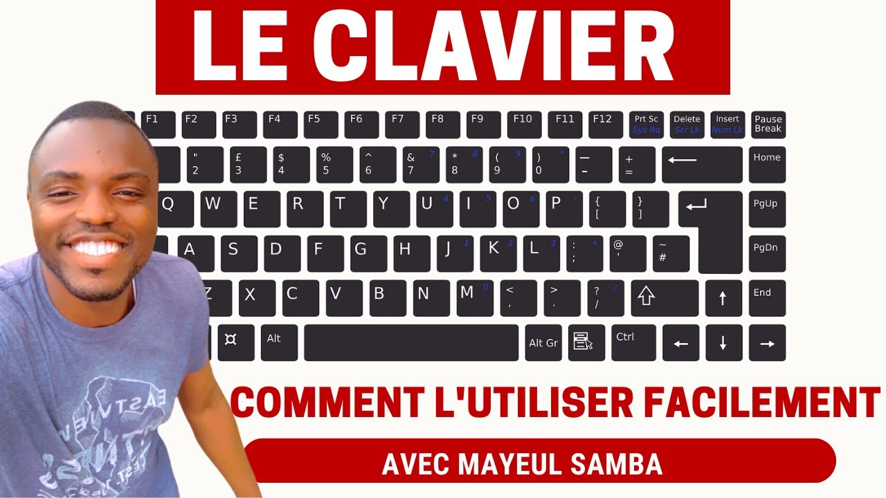 Apprendre à saisir sur un clavier AZERTY QWERTY rapidement et facilement