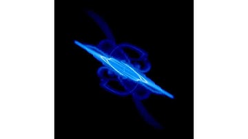 Circumbinary disc around eccentric binary: Tilt=30, Eccentricity=0.9