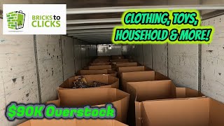 $90K Overstock Retail Merchandise Semi Truck Arrival