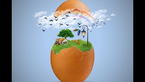 Fantasy Broken Egg Photo Manipulation in Adobe Photoshop CC