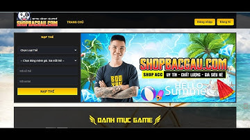 Share Code Shop Acc Bác Gấu | Cách Tạo Web Miễn Phí