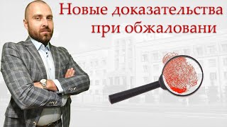 Новые доказательства в апелляции и кассации