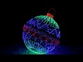 Светящийся новогодний шар. С новым Годом!