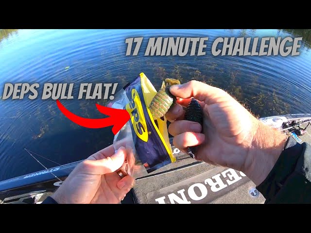 Deps Bull Flat 17 minute Challenge And Bait Review! 