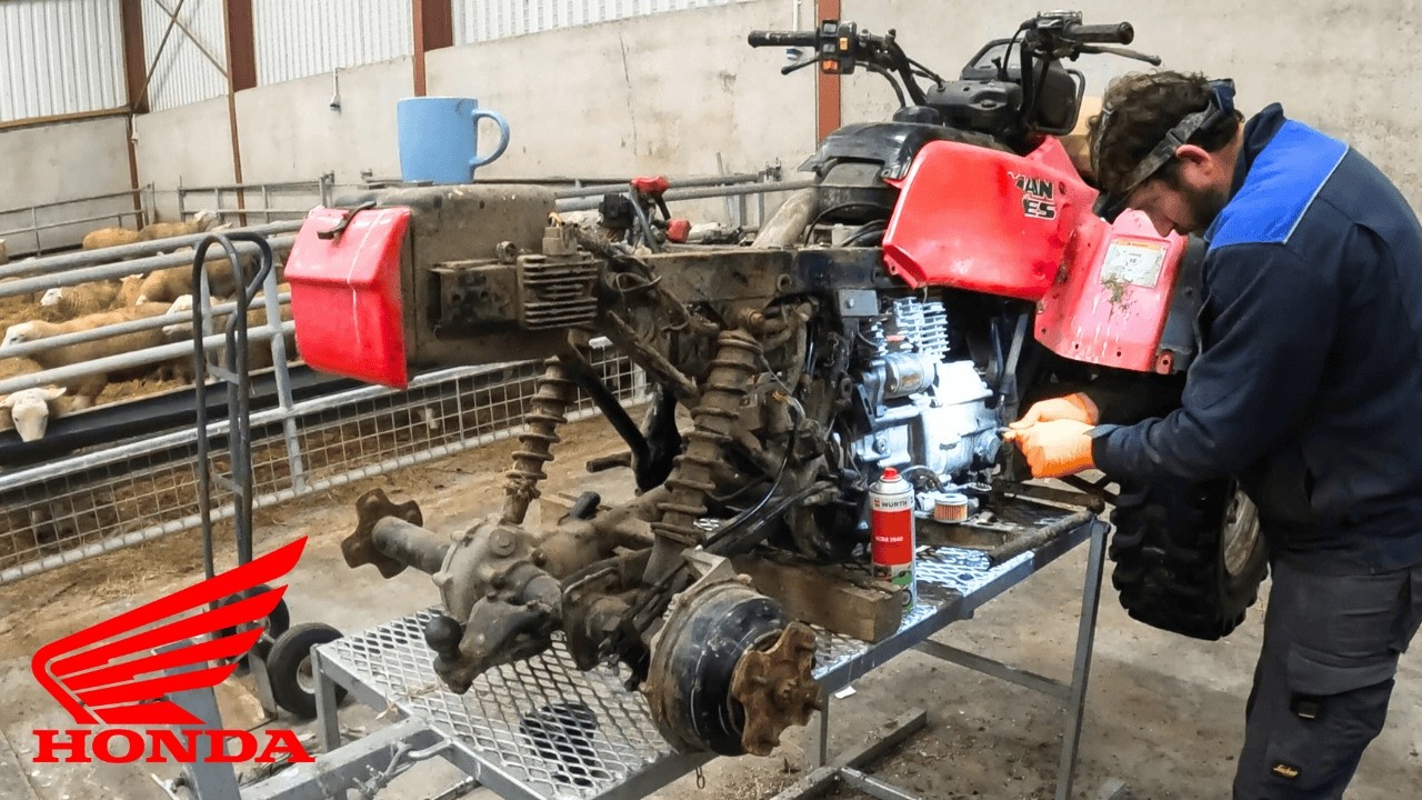 Honda Foreman 450 Restoration