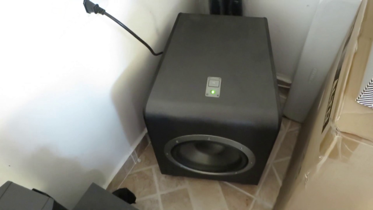 JBL ES 150p bass test + Canon SX280HS audio record test. - YouTube