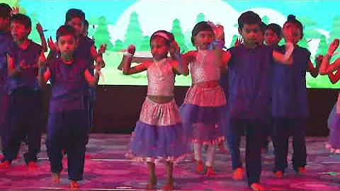 ZOOBI DOOBI SONG DANCE PERFORMED BY STUDENTS OF BLOSSOM ACADEMY ENGLISH MEDIUM SCHOOL