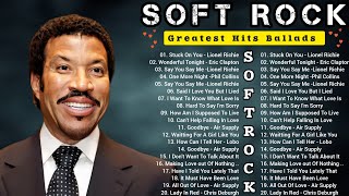 Lionel Richie, Elton John, Rod Stewart, Bee Gees, Billy Joel, Lobo🎙 Soft Rock Ballads 70s 80s 90s