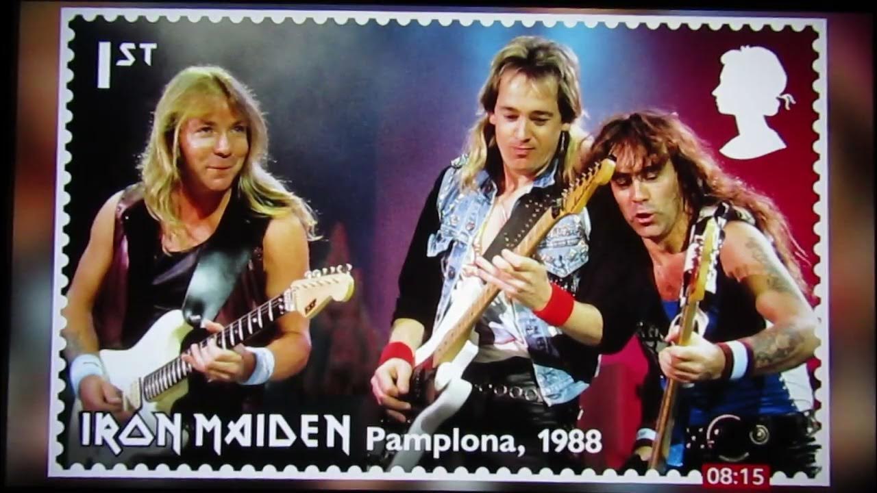 Iron Maiden release limited edition postal stamps with Royal Mail - BBC News