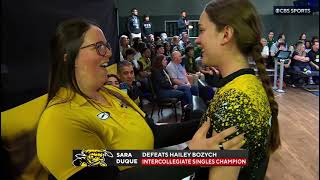 Sara Duque Wins 2024 ISC National Championship 🏆 Content