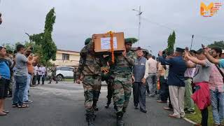 Tribute to Gorkha Jawans who lost their lives in Manipur Landslide 2022