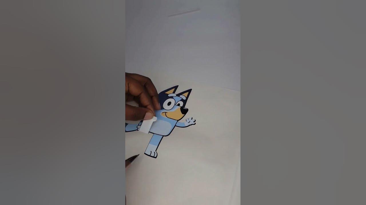 4'' Bluey Cartoon Dog Iron On Heat Transfer DIY HTV Vinyl Kids TV Show