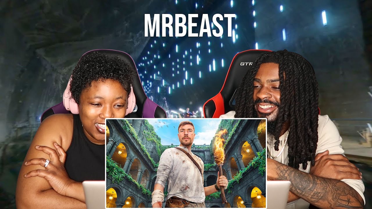 MrBeast - 7 Days Exploring An Underground City | REACTION