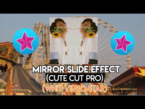 Mirror Slide Effect On Cute Cut Pro / CCP