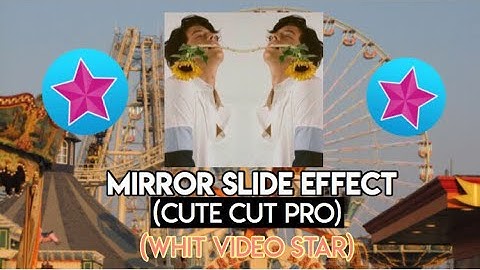 Mirror Slide Effect On Cute Cut Pro / CCP