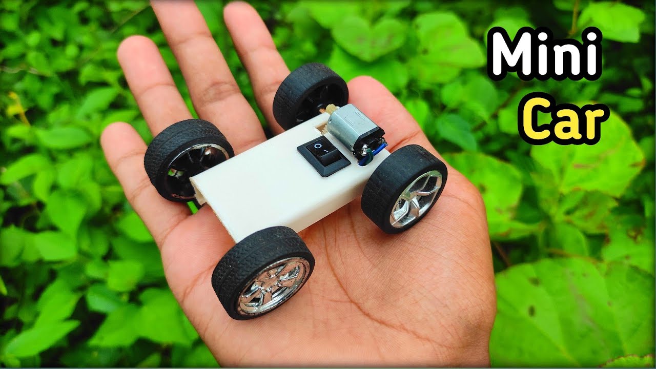 How To Make Dc Motor Car At Home Very Simple Dc Motor Ideas YouTube