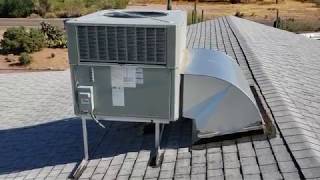 Trane heat pump air conditioner roof top in Phoenix | Red Mountain Air Conditioning by Red Mountain Air Conditioning 24,894 views 4 years ago 3 minutes, 7 seconds