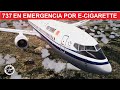 Boeing 738 entra en emergencia por piloto fumador - Vuelo AirChlna 106