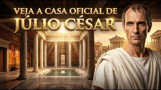 Assim Era a Residência Oficial de JÚLIO CÉSAR Quando Governou Roma em 62 a.C | Reconstrução com IA