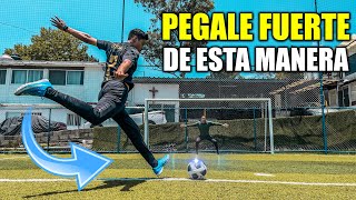 APRENDE 5 TIPS PARA PEGARLE FUERTE Y COMO CRACK AL BÁLON ⚽️🚀🤯