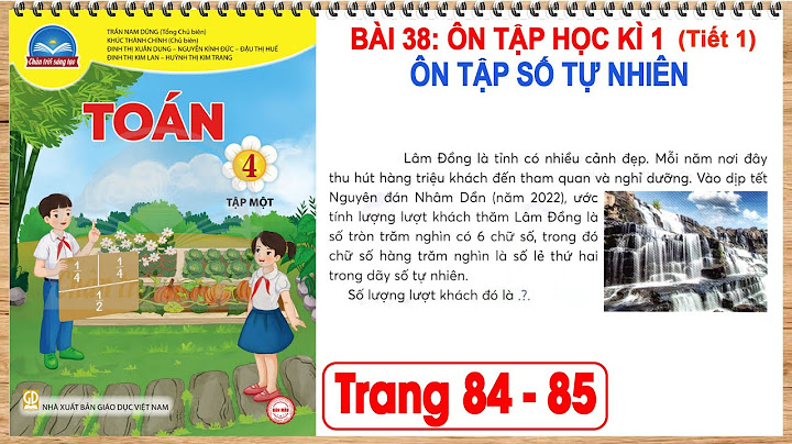 Ôn tập toán lớp 4 học kì 1