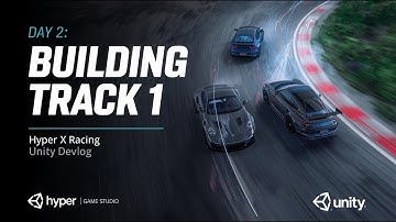 Hyper X Racing | Dag 2 – Track 1 bouwen in Unity | Snap Game Studio