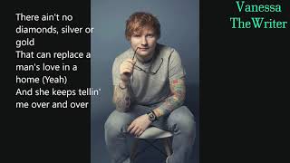 Ed Sheeran - I Don't Want Your Money (feat. H.E.R.) | Lyrics-Video