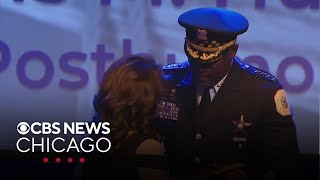 Family of fallen CPD Officer Luis Huesca honored with Valor Award