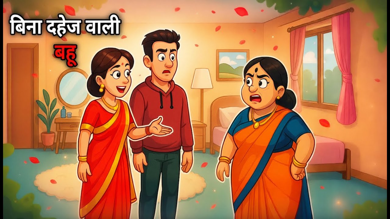 बिना दहेज वाली बहू | Bina Dahej wali Bahu | #HindiKahani #FamilyStory #InspirationalStory #kidsstory