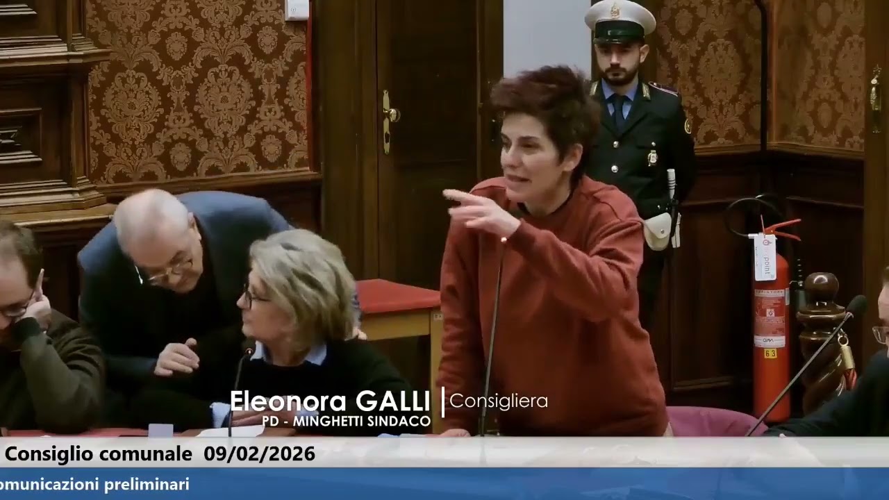 Consiglio comunale di Como del 09/02/2026