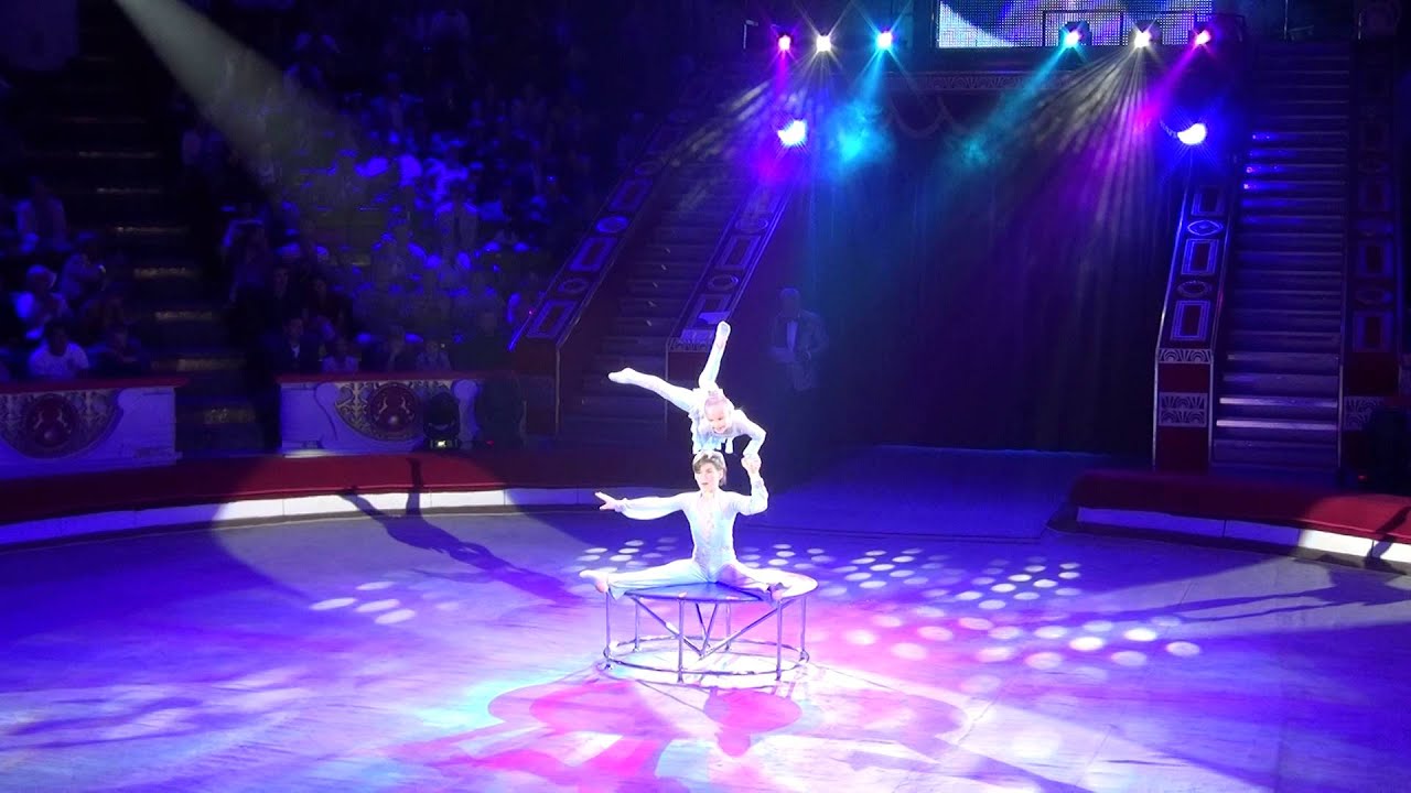 Акробатический дуэт «Вдохновение» Алексей Шкуратов, Инесса Тихомирова, Народный Детский Цирк