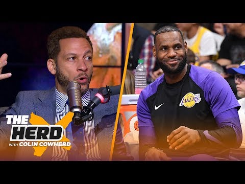 Chris Broussard's win prediction for LeBron's Lakers, Talks Butler, Kawhi rumors | NBA | THE HERD