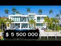 $5,500,000 Miami Luxury House Tour