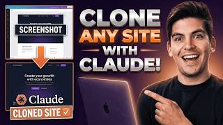 📈 Claude Website Cloning Workflow: Upload Screenshots, Assets & Build Live Sites
