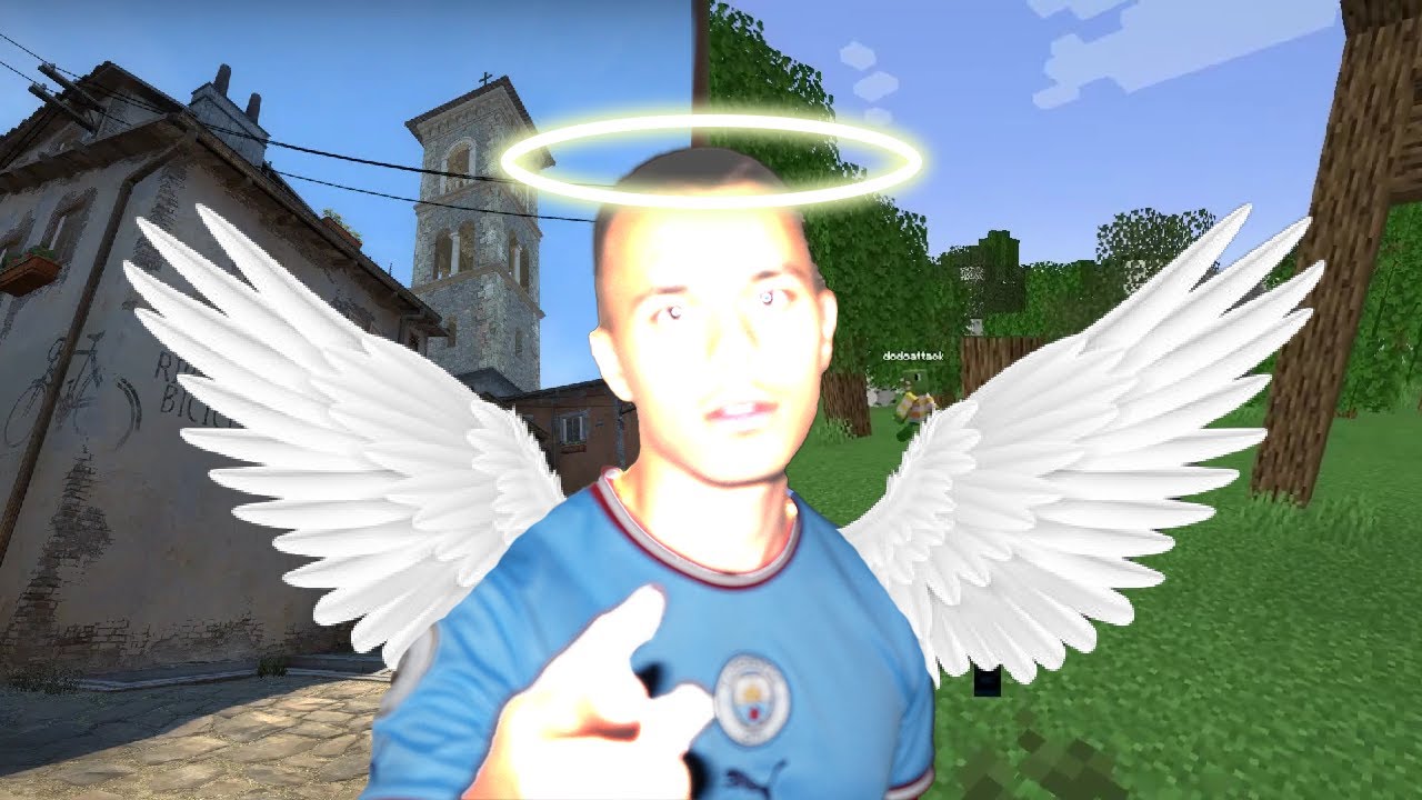 Wesley is on angel time in deze Minecraft & CS:GO video - YouTube