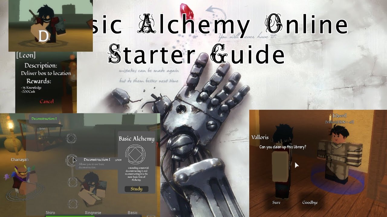 Alchemy Online codes – free rerolls and more