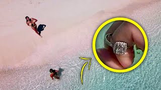 Grace Bay, Turks & Caicos (I found GOLD, silver and money underwater metal detecting)