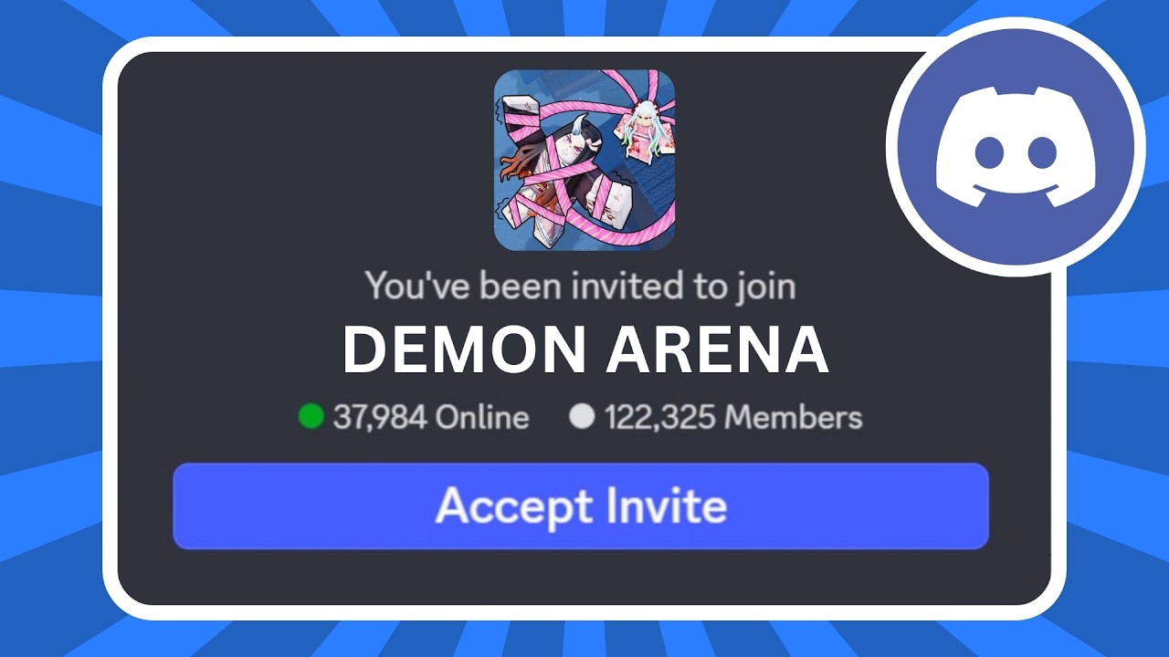 How to Join Demon Arena Discord Server - YouTube