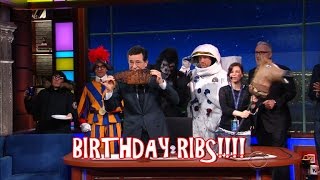 Celebrity Stephen Gets His Birthday Ribs Profile