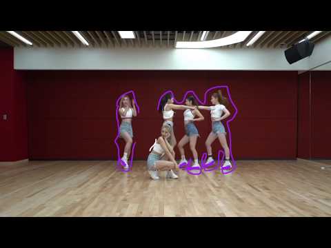 ITZY-ICY Dance Practice With Scribble Effect